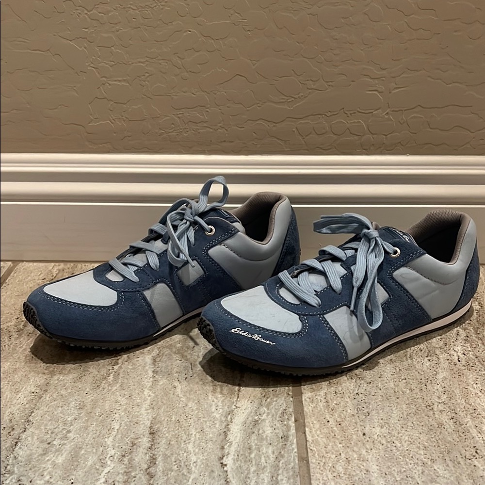 New Blue and Gray Eddie Bauer Sneakers